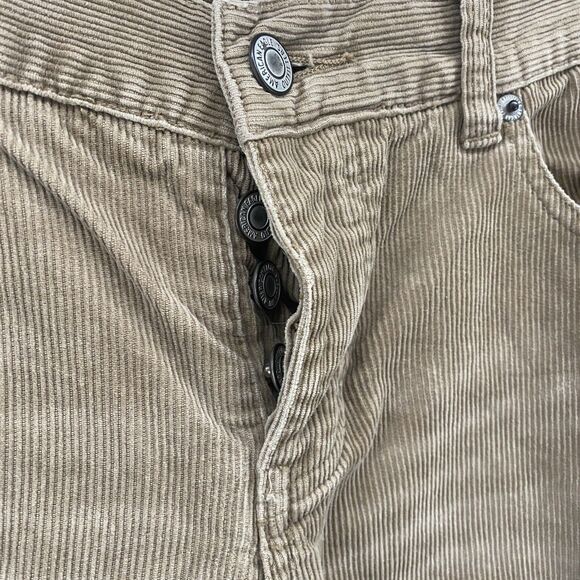 American Eagle Corduroy Pants Womens 6 Brown Mid Rise Bootcut Ladies Hippie 90s - Picture 3 of 12